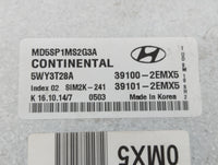 2015 Hyundai Elantra PCM Engine Control Computer ECU ECM PCU OEM P/N:39101-2EMX5 39100-2EMX5 Fits OEM Used Auto Parts - Oemu