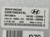 2014-2016 Hyundai Elantra PCM Engine Control Computer ECU ECM PCU OEM P/N:39103-2EMB5 39102-2EMB5 Fits Fits 2014 2015 2016 O