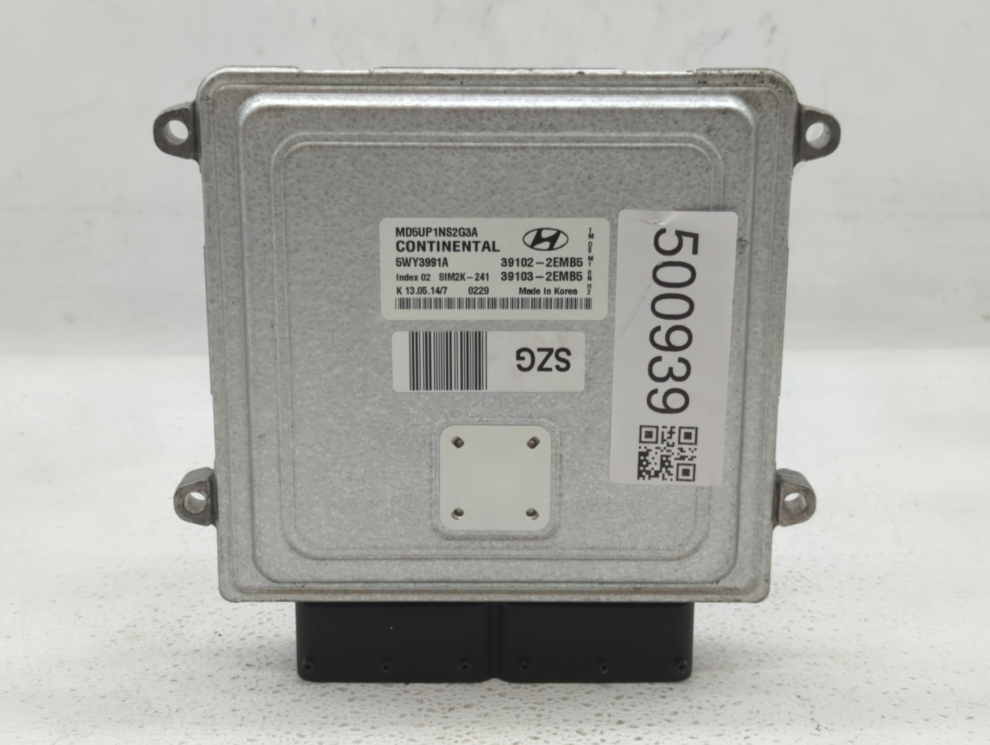 2014-2016 Hyundai Elantra PCM Engine Control Computer ECU ECM PCU OEM P/N:39103-2EMB5 39102-2EMB5 Fits Fits 2014 2015 2016 O