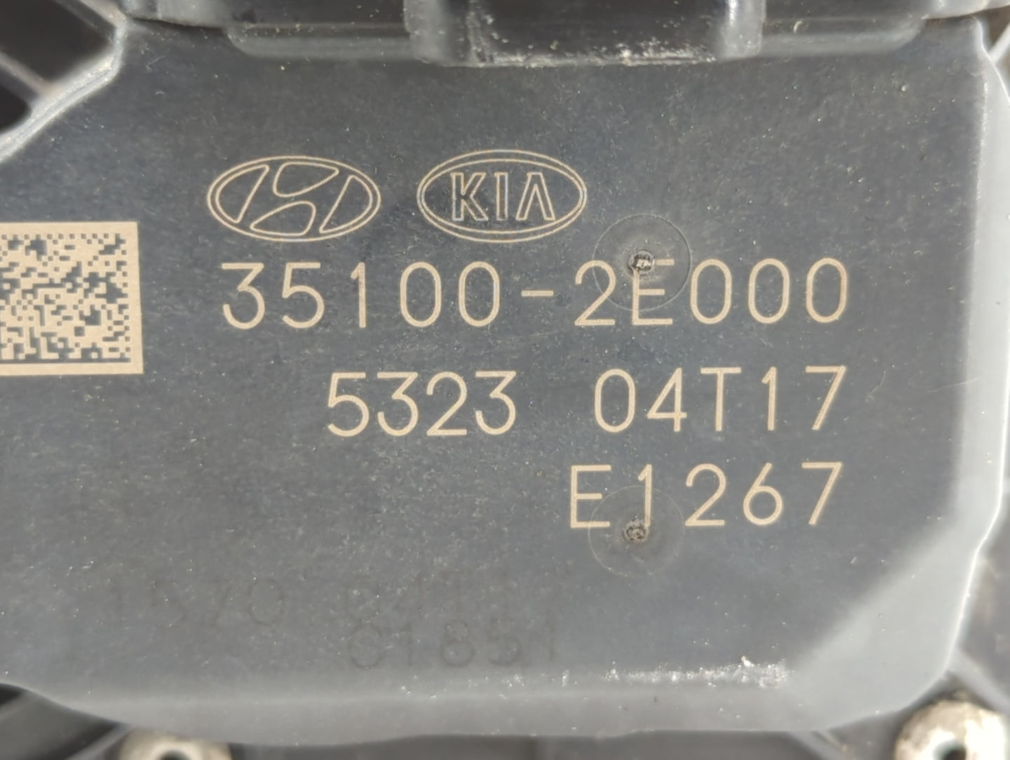 2011-2020 Hyundai Elantra Throttle Body P/N:35100-2E000 35100-2L000 Fits OEM Used Auto Parts - Oemusedautoparts1.com
