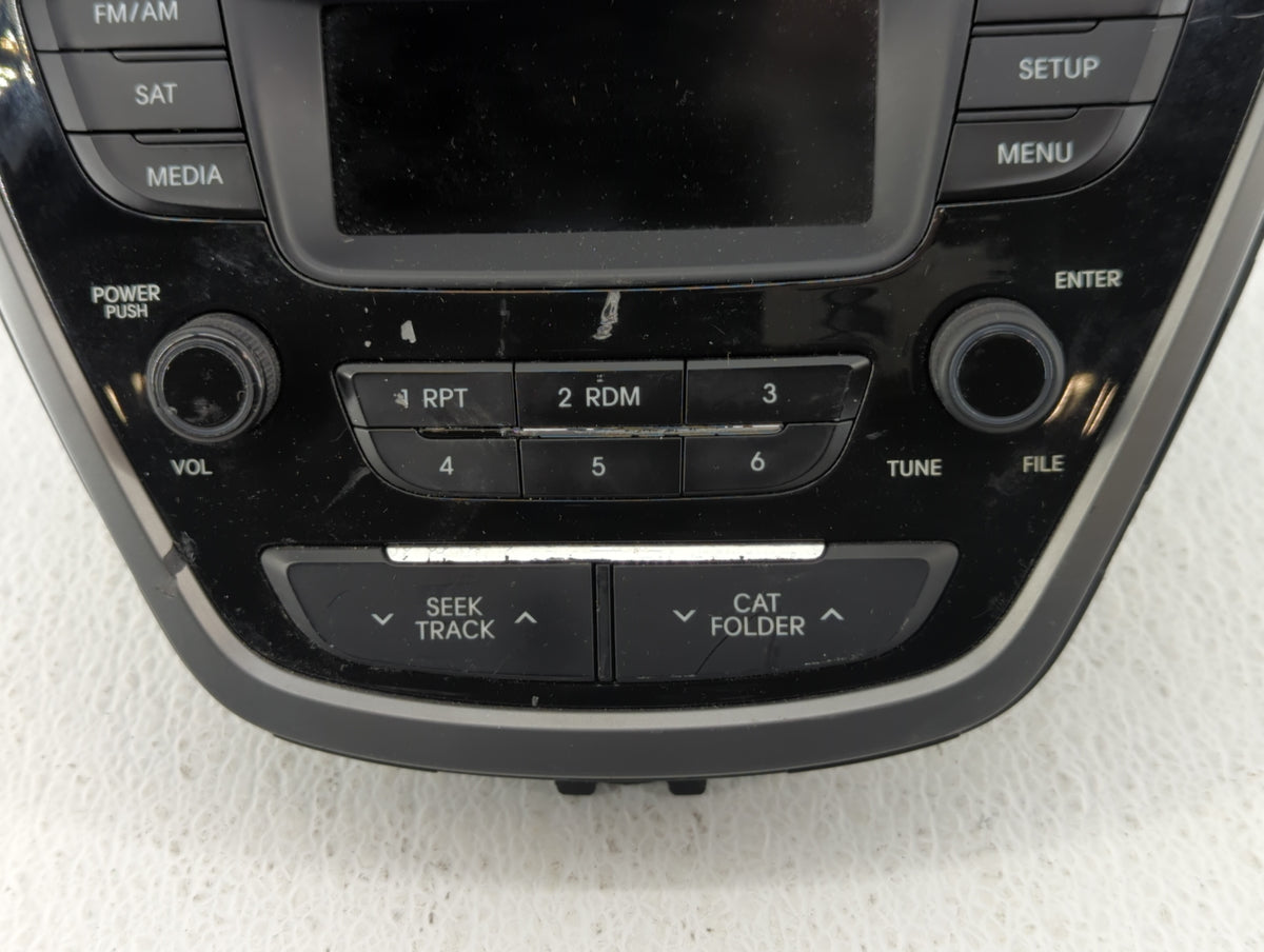 2014-2016 Hyundai Elantra Am Fm Cd Player Radio Receiver 515584 - Oemusedautoparts1.com