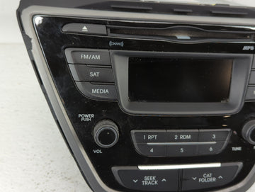 2014-2016 Hyundai Elantra Am Fm Cd Player Radio Receiver