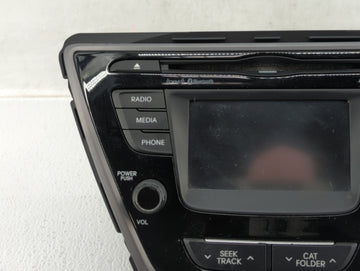 2014-2016 Hyundai Elantra Am Fm Cd Player Radio Receiver