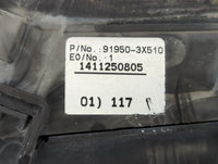 2014-2016 Hyundai Elantra Fusebox Fuse Box Panel Relay Module P/N:91950-3X510 Fits Fits 2014 2015 2016 OEM Used Auto Parts -