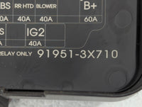 2014-2016 Hyundai Elantra Fusebox Fuse Box Panel Relay Module P/N:91951-3X710 912013Y040UA Fits Fits 2014 2015 2016 OEM Used