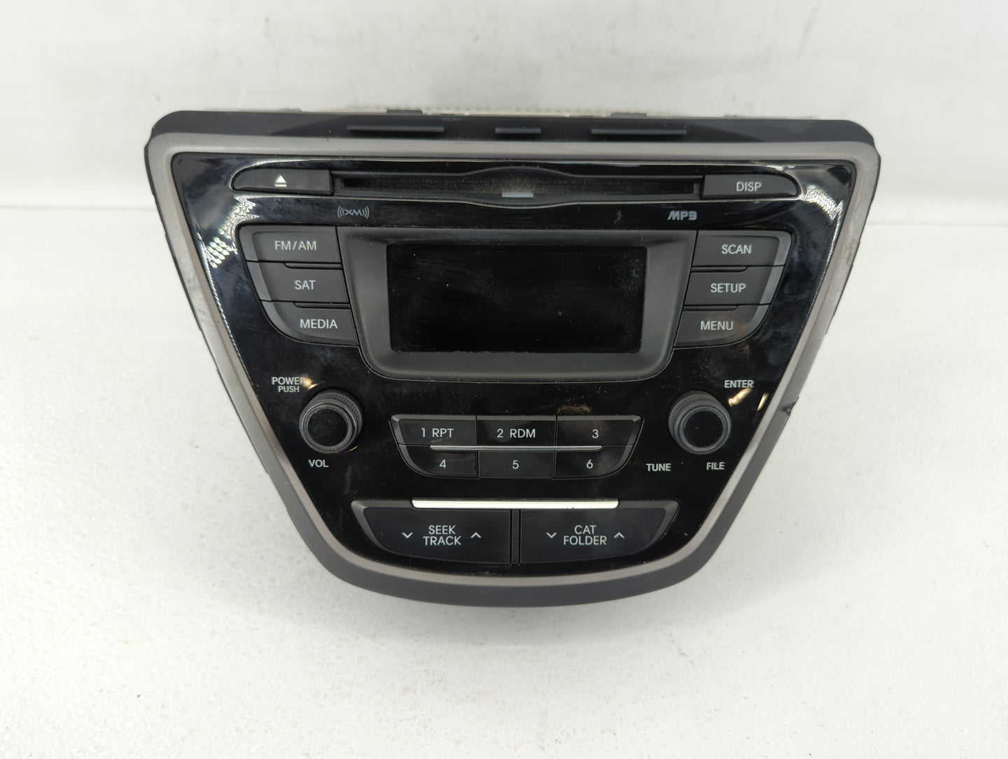 2014-2016 Hyundai Elantra Am Fm Cd Player Radio Receiver - Oemusedautoparts1.com