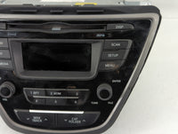 2014-2016 Hyundai Elantra Am Fm Cd Player Radio Receiver 526644 - Oemusedautoparts1.com