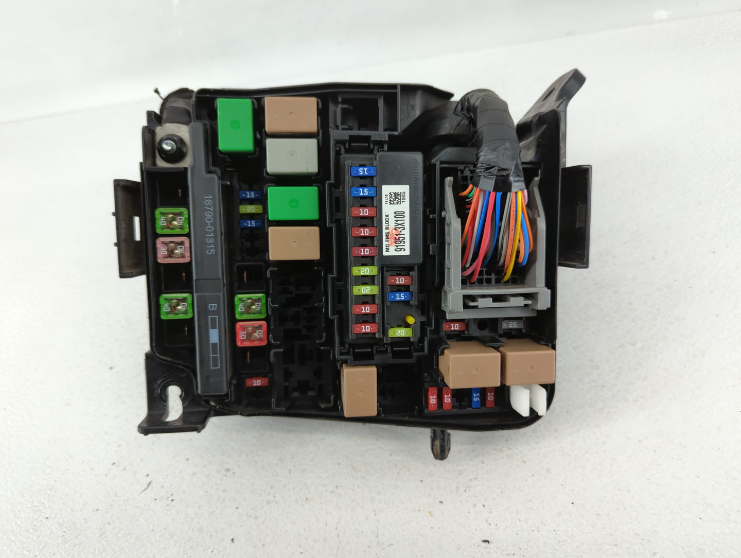 2014-2016 Hyundai Elantra Fusebox Fuse Box Panel Relay Module P/N:91265-3X060 Fits Fits 2014 2015 2016 OEM Used Auto Parts -