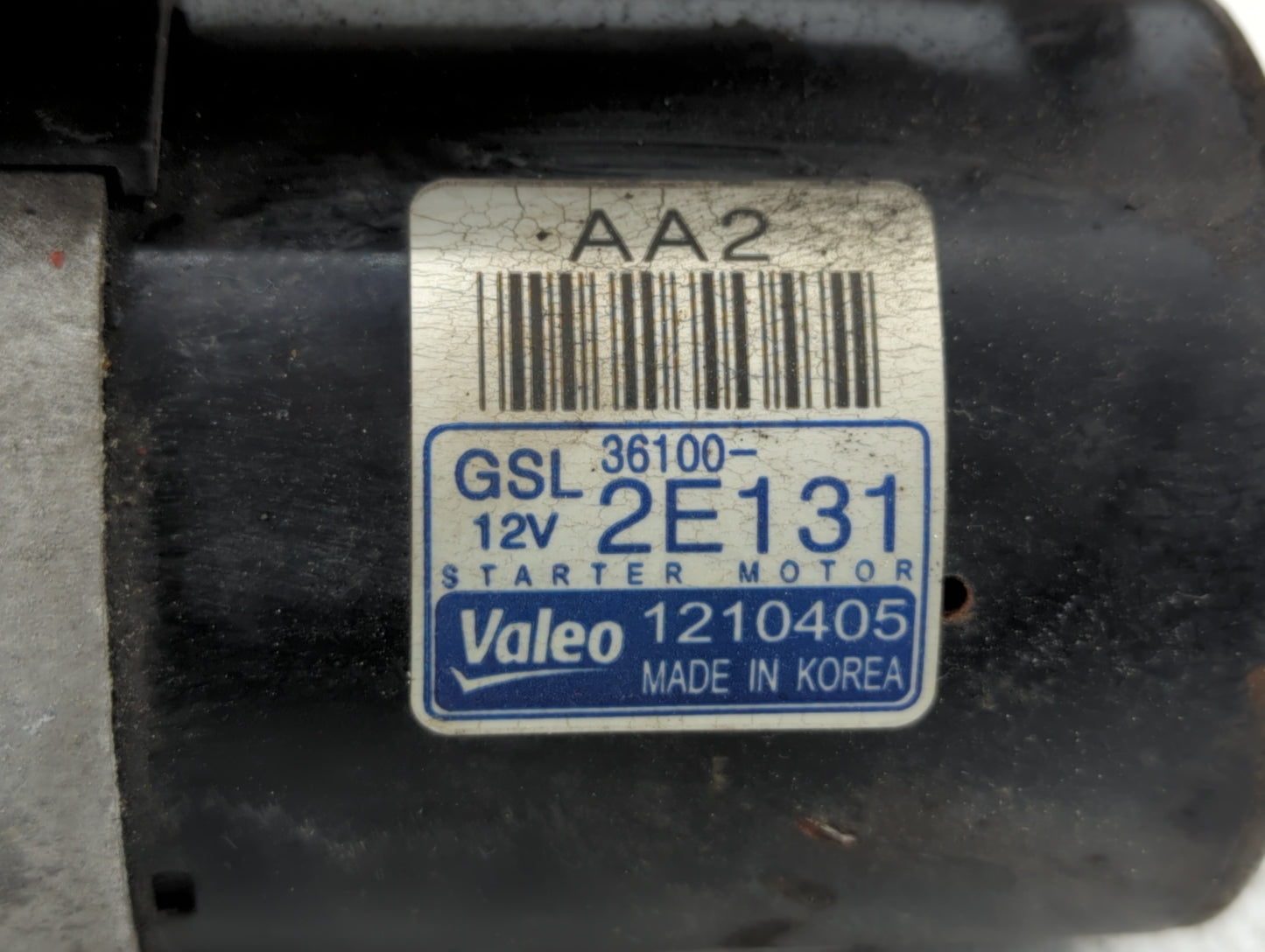 2014-2016 Hyundai Elantra Car Starter Motor Solenoid OEM P/N:36100-2E131 Fits Fits 2014 2015 2016 OEM Used Auto Parts - Oemu