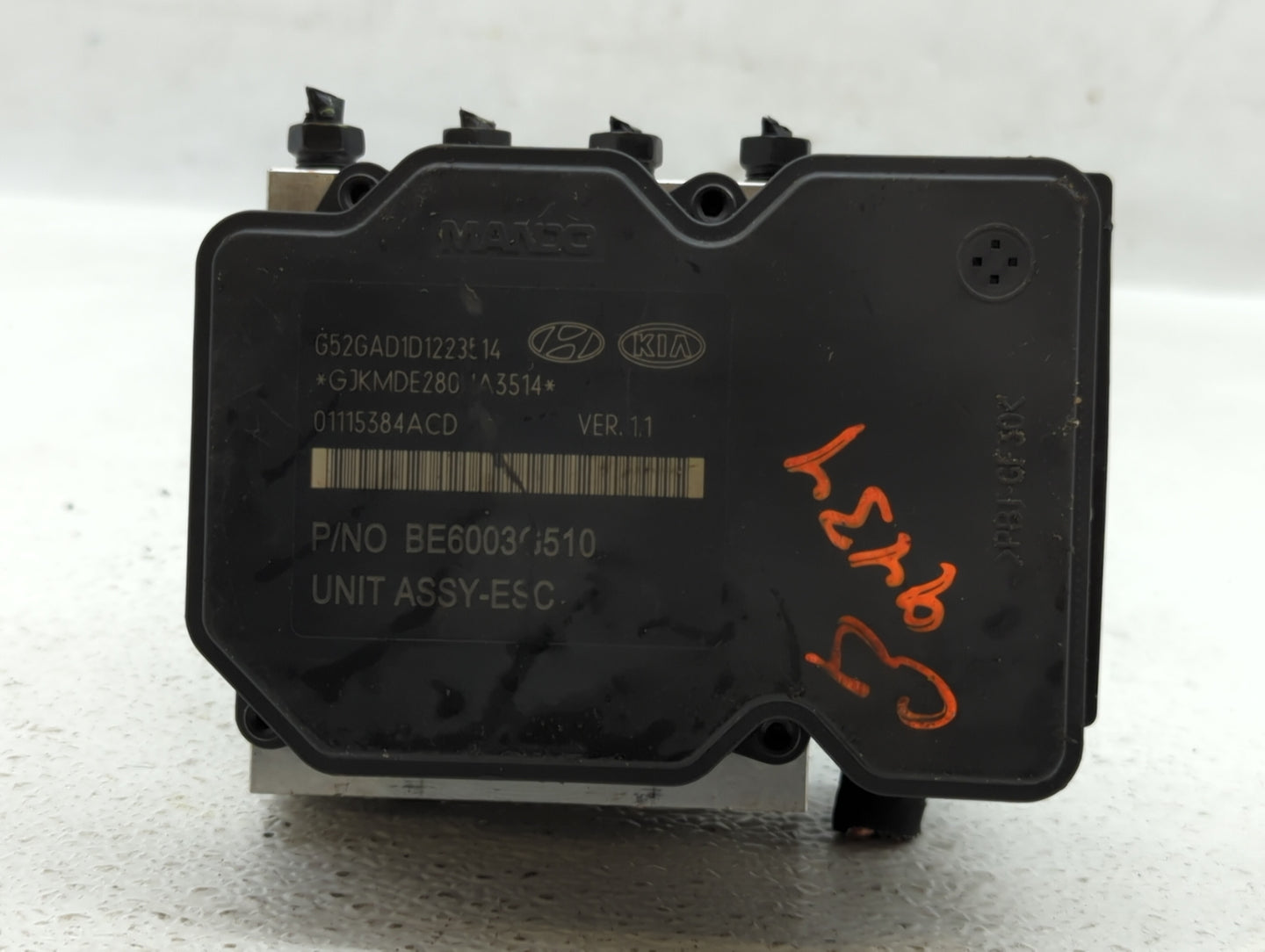 2014-2016 Hyundai Elantra ABS Pump Control Module Replacement P/N:58920-3X630 Fits Fits 2014 2015 2016 OEM Used Auto Parts -