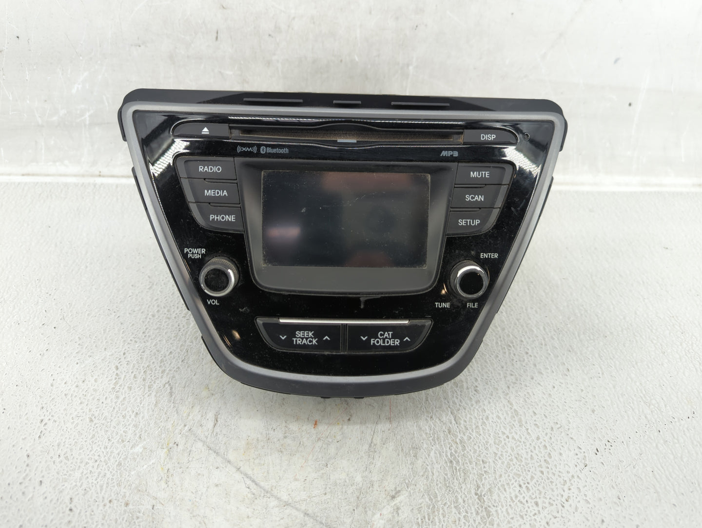 2014-2016 Hyundai Elantra Radio AM FM Cd Player Receiver Replacement P/N:96180-3X165GU Fits Fits 2014 2015 2016 OEM Used Aut