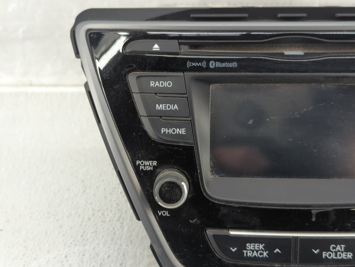 2014-2016 Hyundai Elantra Radio AM FM Cd Player Receiver Replacement P/N:96180-3X165GU Fits Fits 2014 2015 2016 OEM Used Aut
