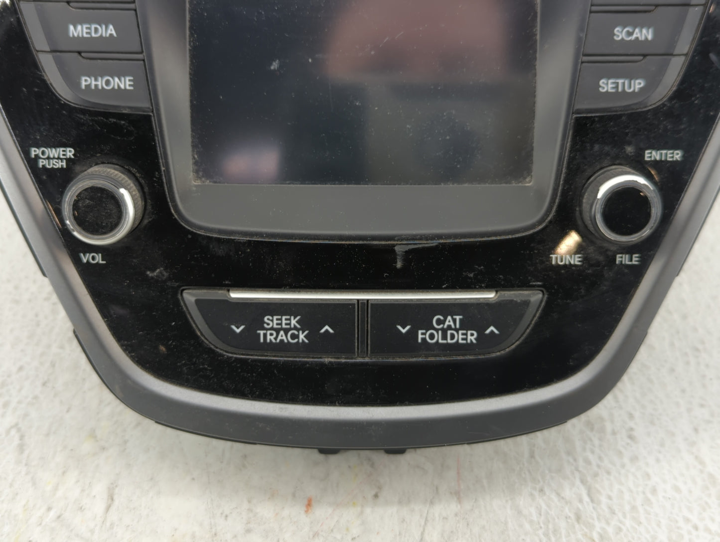 2014-2016 Hyundai Elantra Radio AM FM Cd Player Receiver Replacement P/N:96180-3X165GU Fits Fits 2014 2015 2016 OEM Used Aut