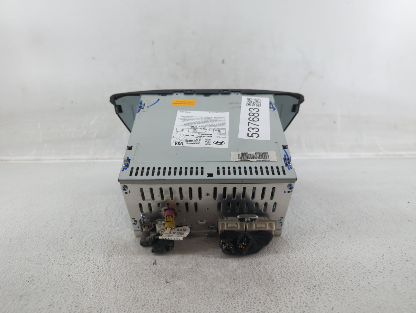 2014-2016 Hyundai Elantra Radio AM FM Cd Player Receiver Replacement P/N:96180-3X165GU Fits Fits 2014 2015 2016 OEM Used Aut