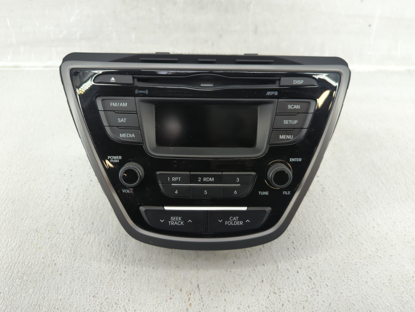2014-2016 Hyundai Elantra Am Fm Cd Player Radio Receiver - Oemusedautoparts1.com