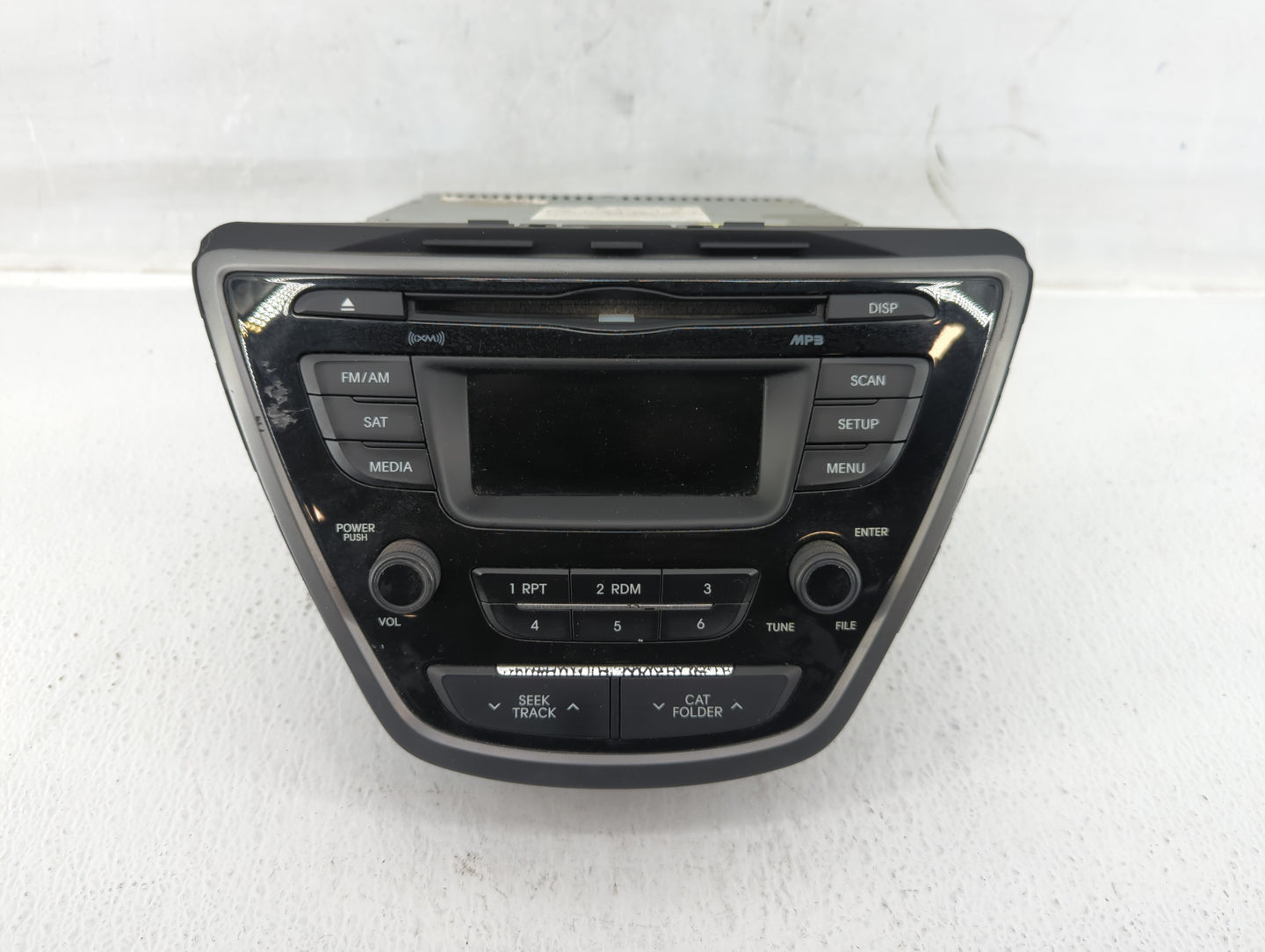 2014-2016 Hyundai Elantra Radio AM FM Cd Player Receiver Replacement P/N:96170-3X156GU Fits Fits 2014 2015 2016 OEM Used Aut