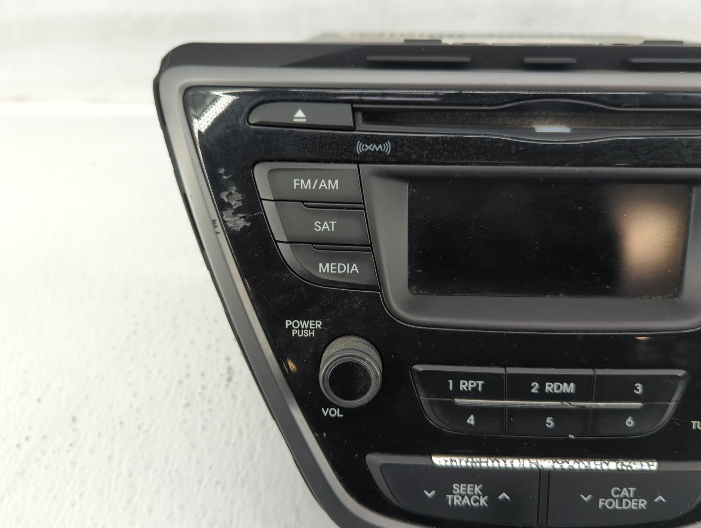 2014-2016 Hyundai Elantra Radio AM FM Cd Player Receiver Replacement P/N:96170-3X156GU Fits Fits 2014 2015 2016 OEM Used Aut