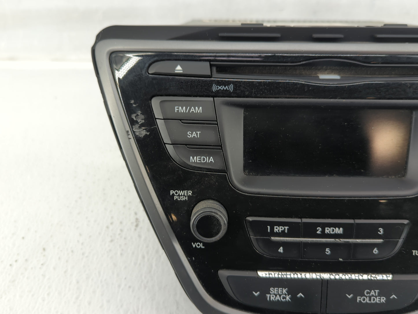 2014-2016 Hyundai Elantra Radio AM FM Cd Player Receiver Replacement P/N:96170-3X156GU Fits Fits 2014 2015 2016 OEM Used Aut