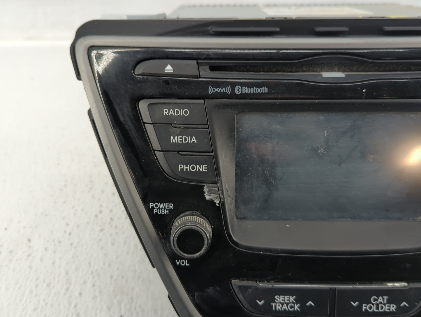 2014-2016 Hyundai Elantra Radio AM FM Cd Player Receiver Replacement P/N:96180-3X165GU 96170-3X156GU Fits Fits 2014 2015 201