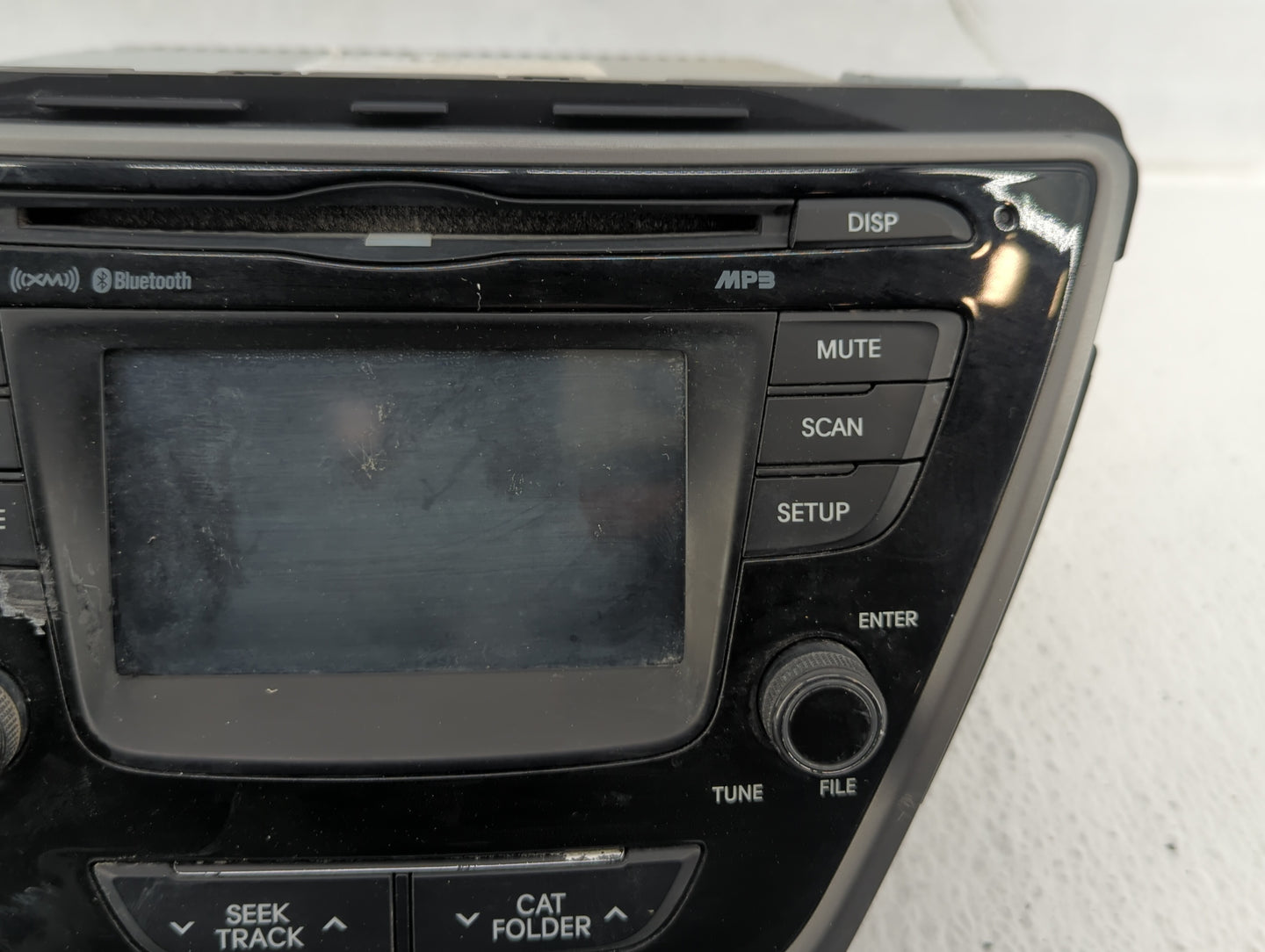 2014-2016 Hyundai Elantra Radio AM FM Cd Player Receiver Replacement P/N:96180-3X165GU 96170-3X156GU Fits Fits 2014 2015 201