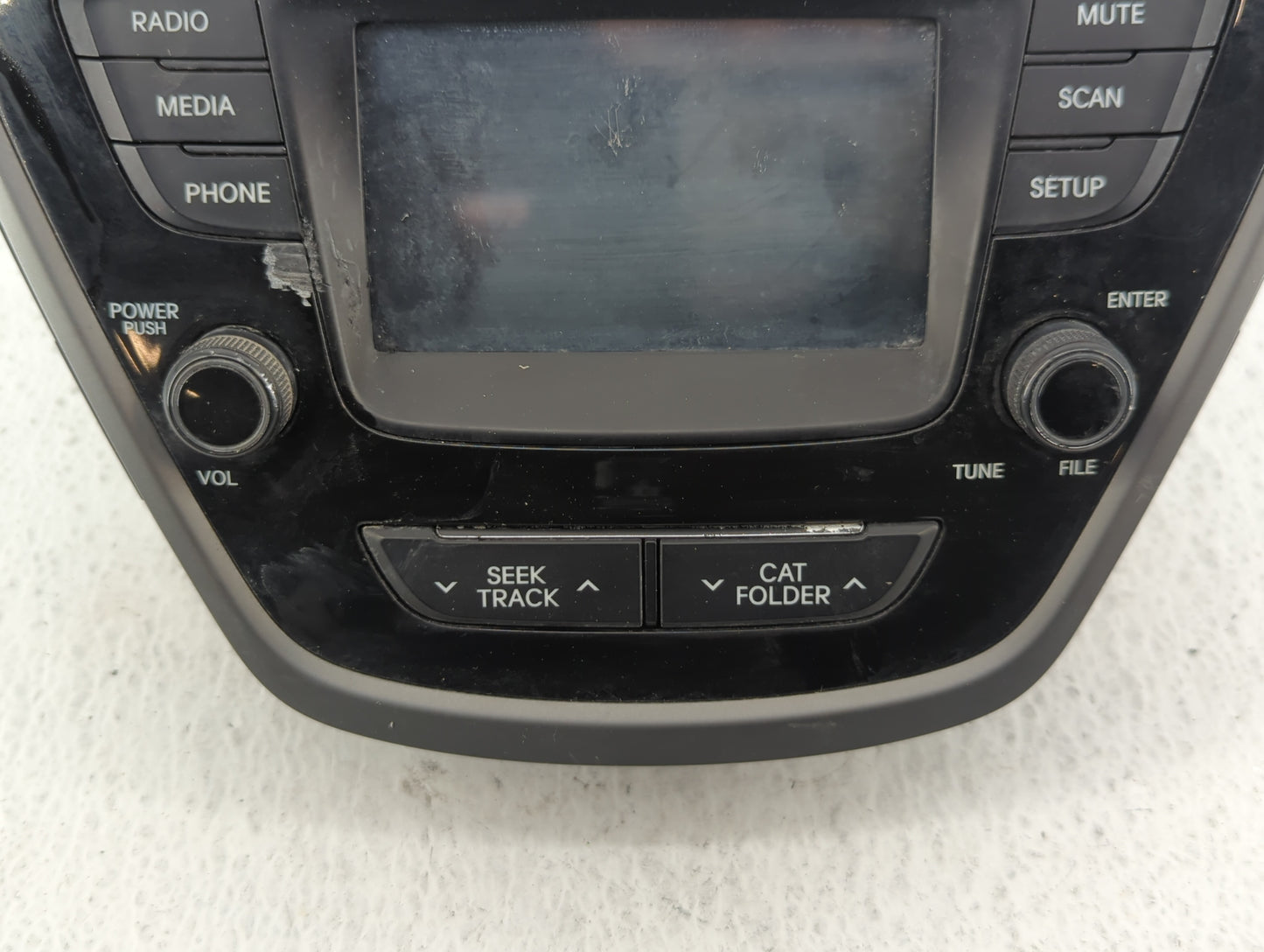 2014-2016 Hyundai Elantra Radio AM FM Cd Player Receiver Replacement P/N:96180-3X165GU 96170-3X156GU Fits Fits 2014 2015 201