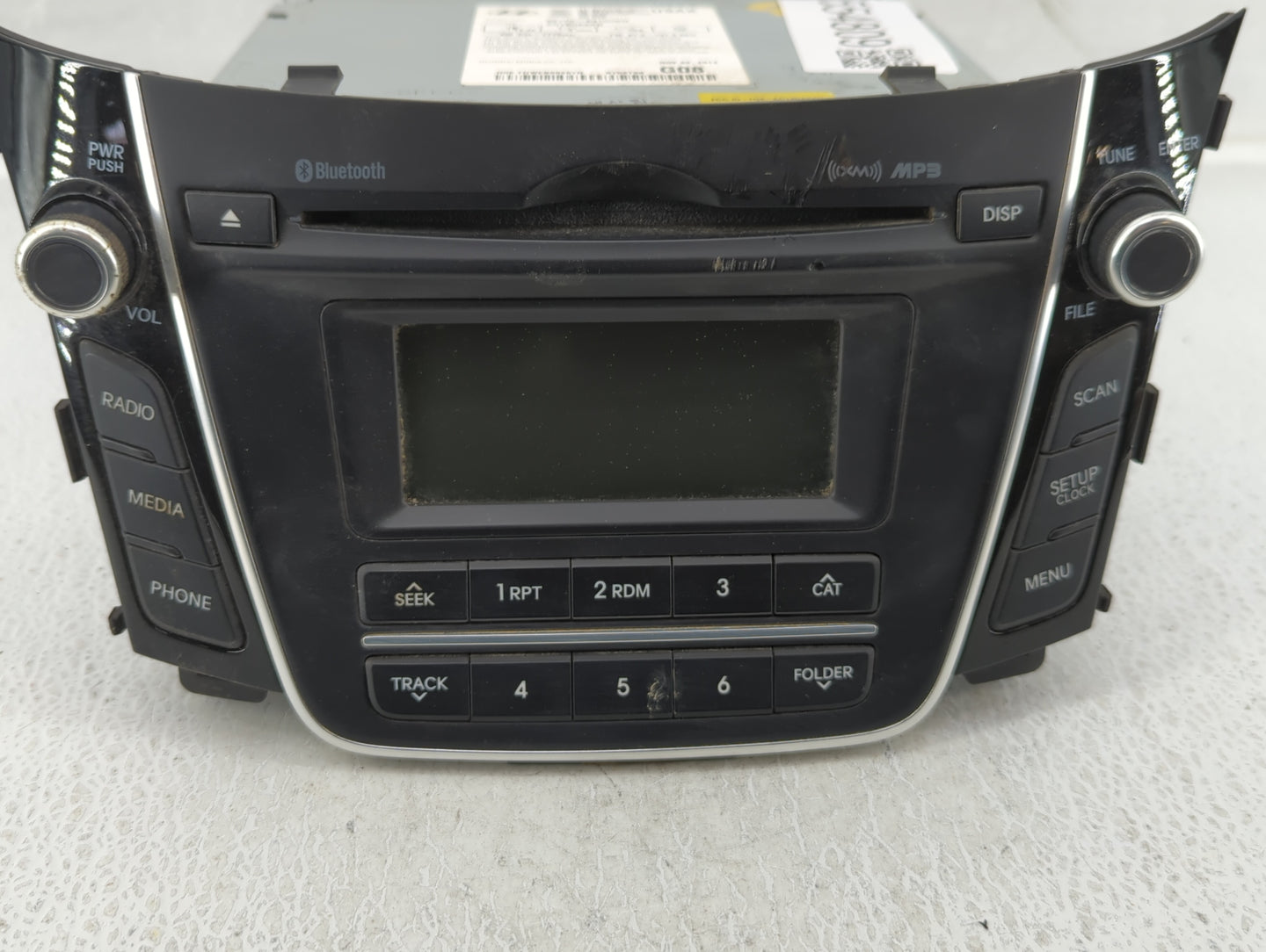 Hyundai Elantra Am Fm Cd Player Radio Receiver - Oemusedautoparts1.com