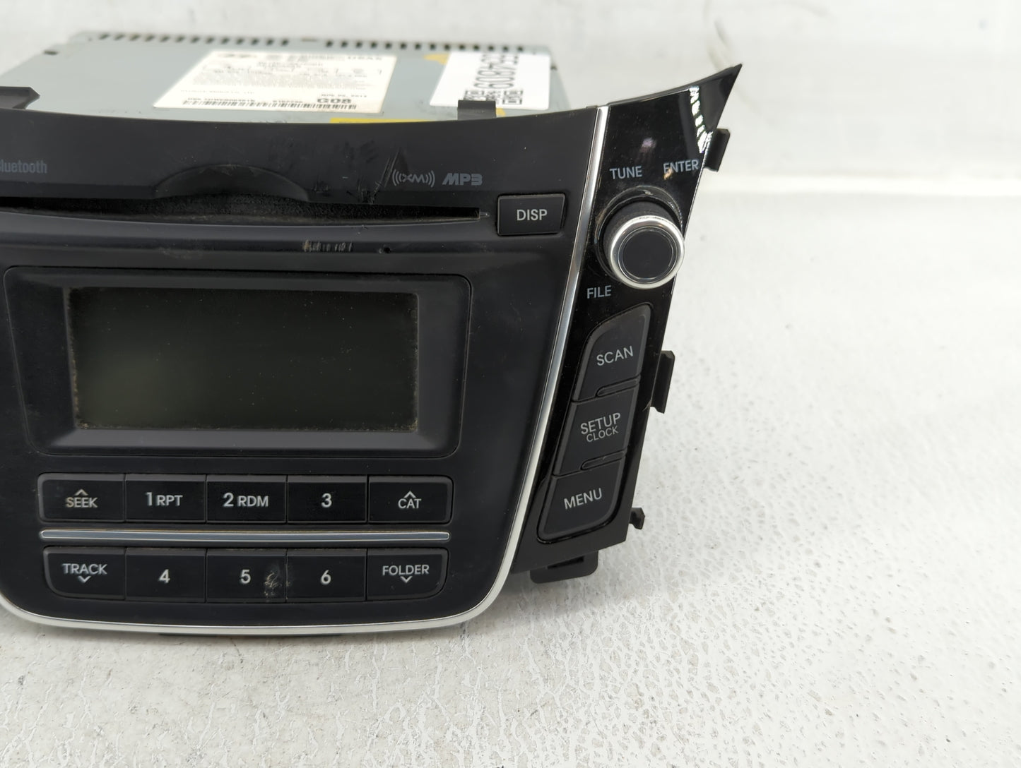 Hyundai Elantra Am Fm Cd Player Radio Receiver - Oemusedautoparts1.com
