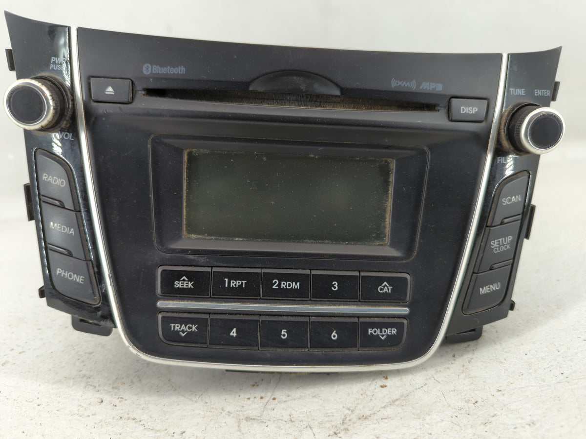 Hyundai Elantra Am Fm Cd Player Radio Receiver 555005 - Oemusedautoparts1.com