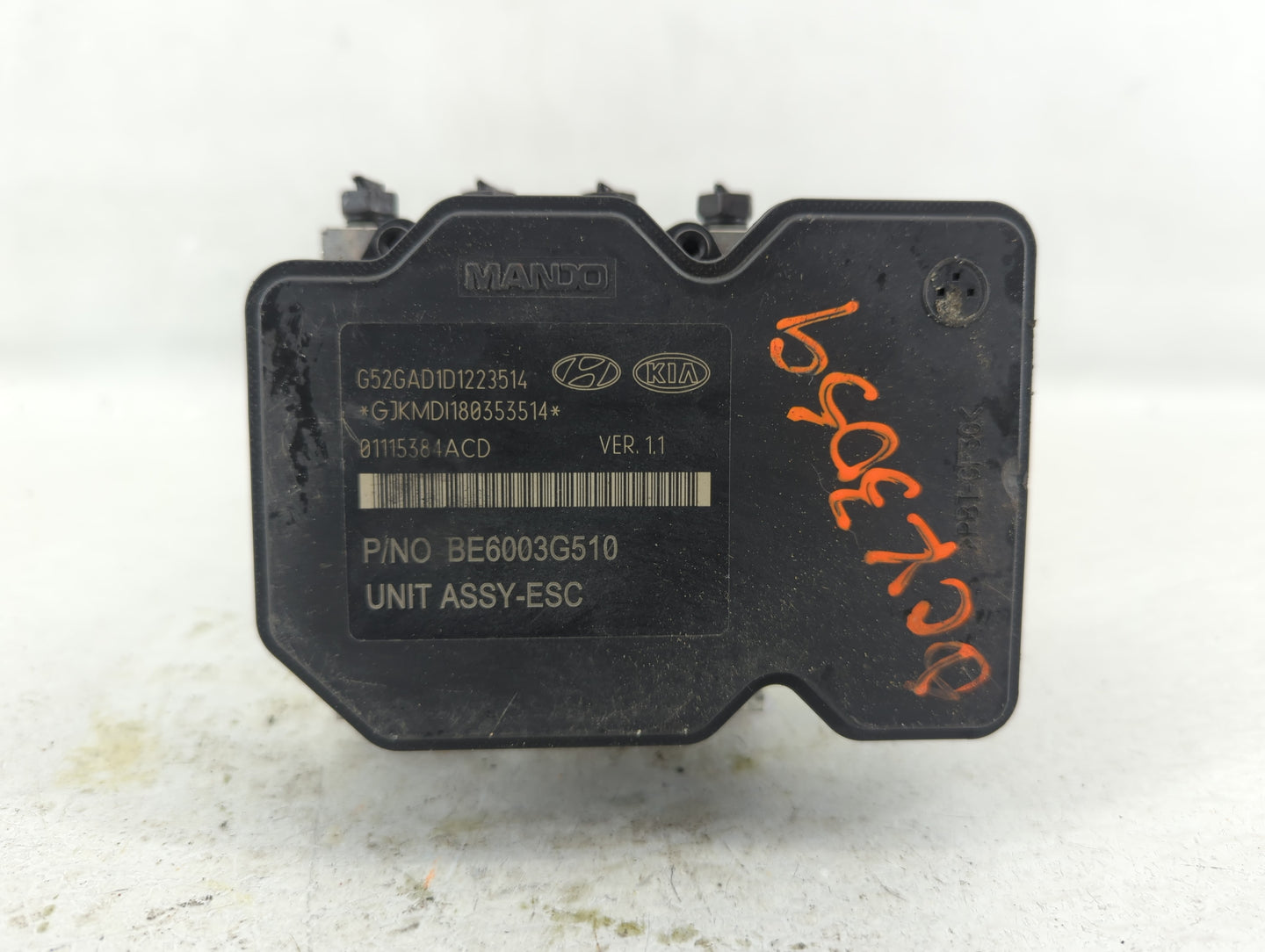 2014-2016 Hyundai Elantra ABS Pump Control Module Replacement P/N:58920-3X630 Fits Fits 2014 2015 2016 OEM Used Auto Parts -