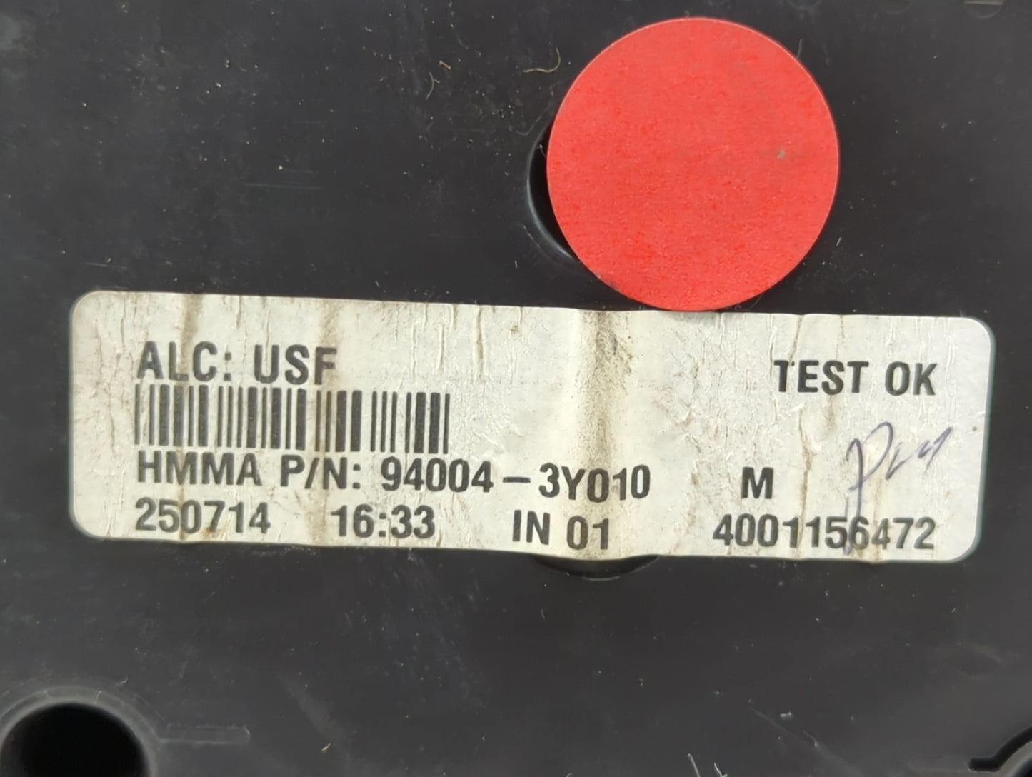 2014-2016 Hyundai Elantra Instrument Cluster Speedometer Gauges P/N:94004-3Y010 Fits Fits 2014 2015 2016 OEM Used Auto Parts