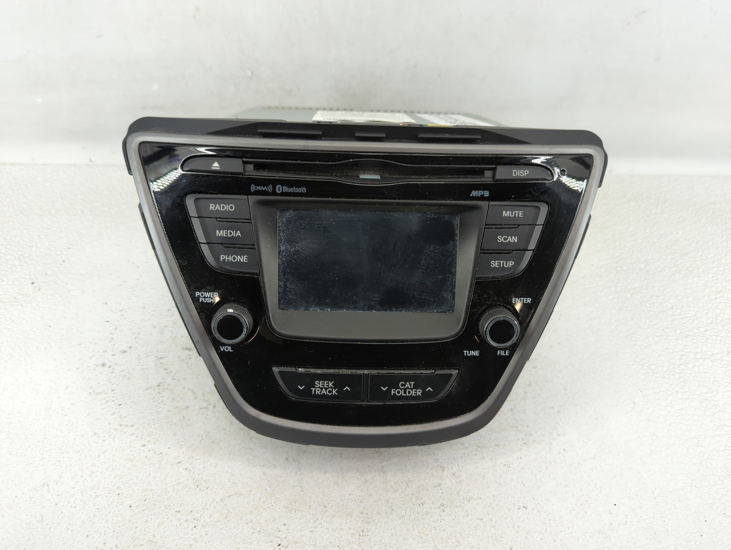 2014-2016 Hyundai Elantra Am Fm Cd Player Radio Receiver - Oemusedautoparts1.com