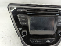 2014-2016 Hyundai Elantra Am Fm Cd Player Radio Receiver - Oemusedautoparts1.com