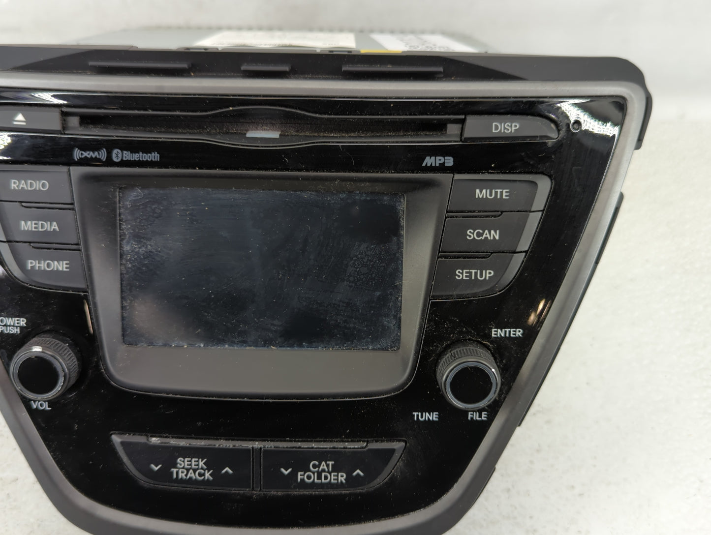 2014-2016 Hyundai Elantra Am Fm Cd Player Radio Receiver - Oemusedautoparts1.com