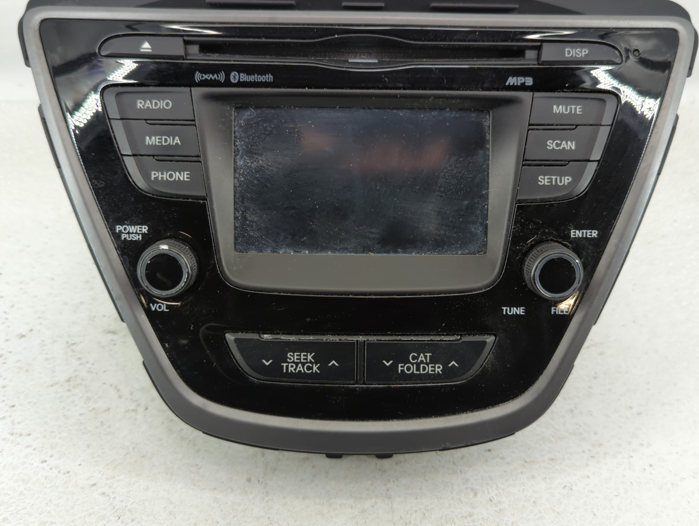 2014-2016 Hyundai Elantra Am Fm Cd Player Radio Receiver - Oemusedautoparts1.com