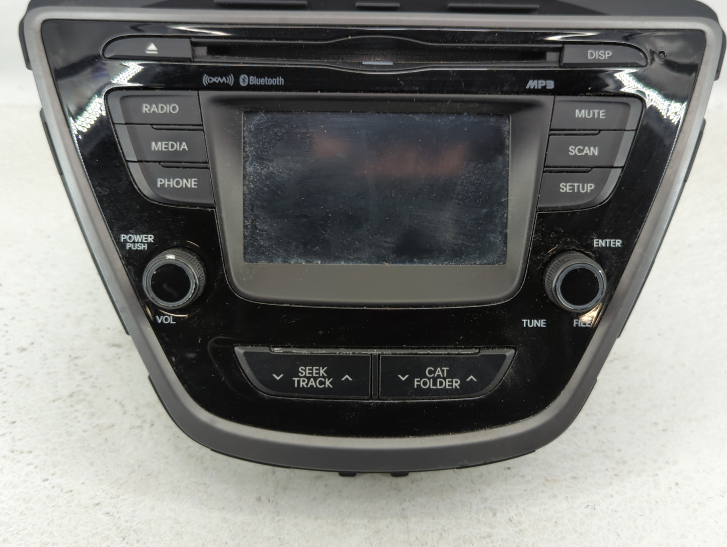 2014-2016 Hyundai Elantra Am Fm Cd Player Radio Receiver - Oemusedautoparts1.com