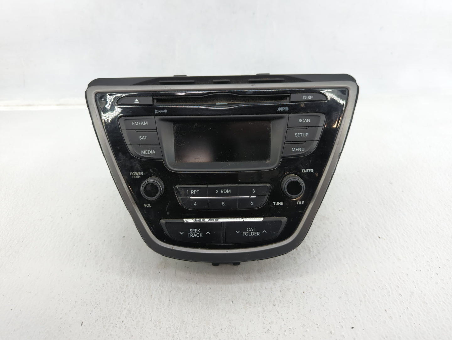 2014-2016 Hyundai Elantra Radio AM FM Cd Player Receiver Replacement P/N:96170-3X156GU Fits Fits 2014 2015 2016 OEM Used Aut