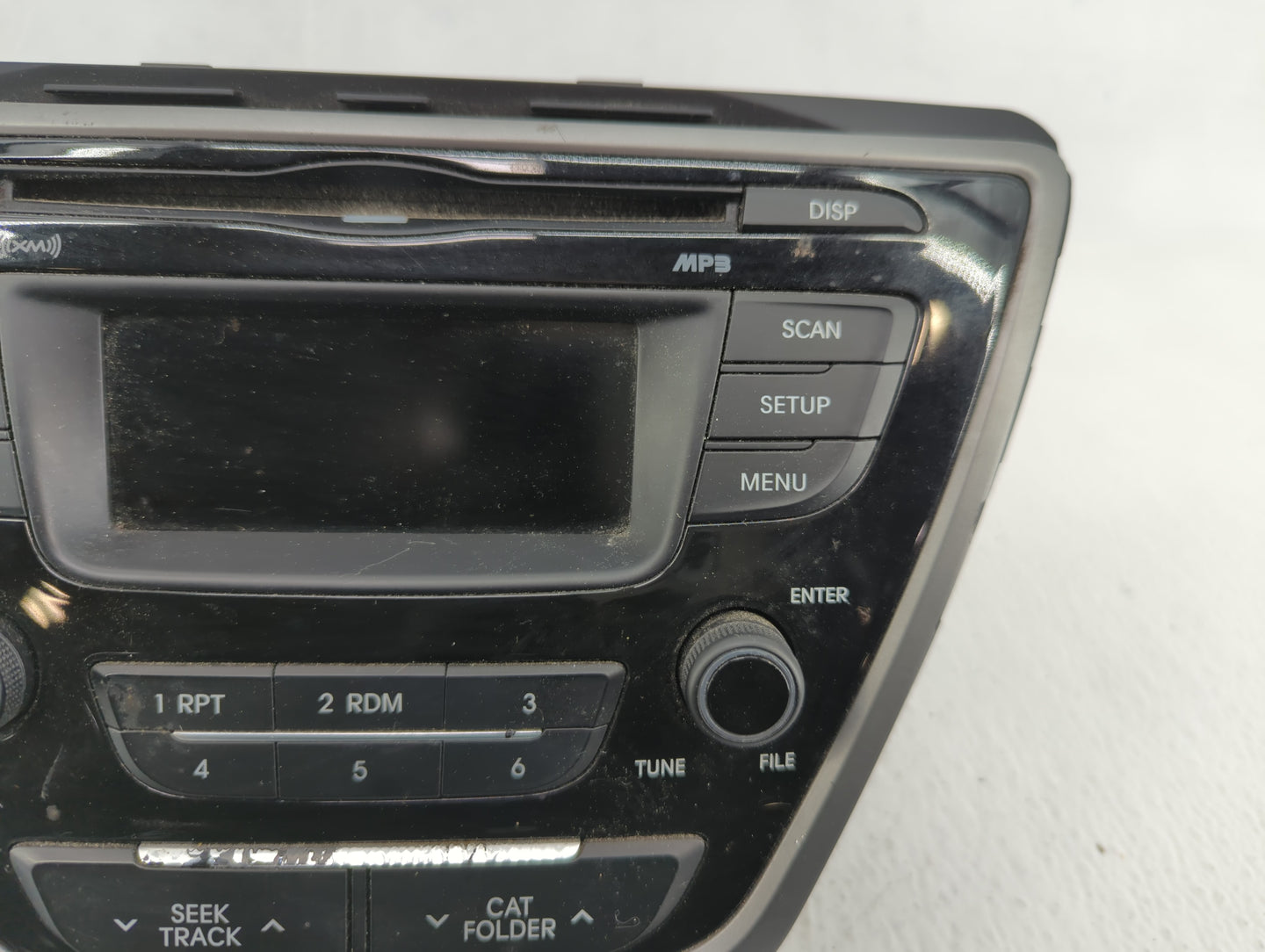 2014-2016 Hyundai Elantra Radio AM FM Cd Player Receiver Replacement P/N:96170-3X156GU Fits Fits 2014 2015 2016 OEM Used Aut