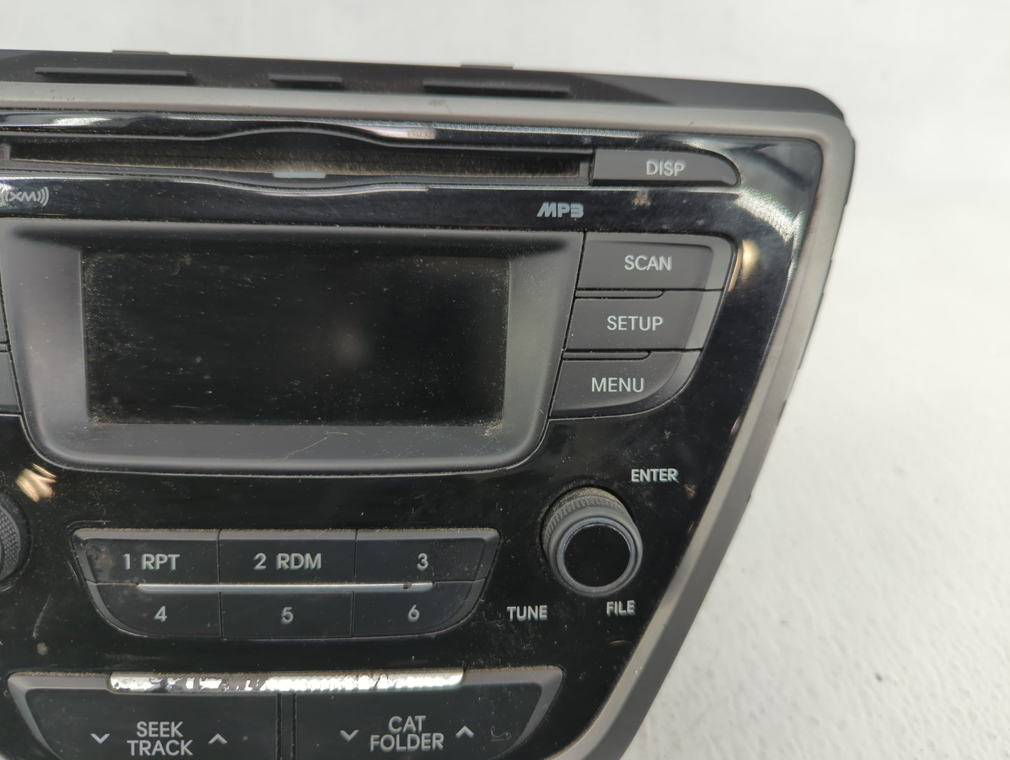2014-2016 Hyundai Elantra Radio AM FM Cd Player Receiver Replacement P/N:96170-3X156GU Fits Fits 2014 2015 2016 OEM Used Aut