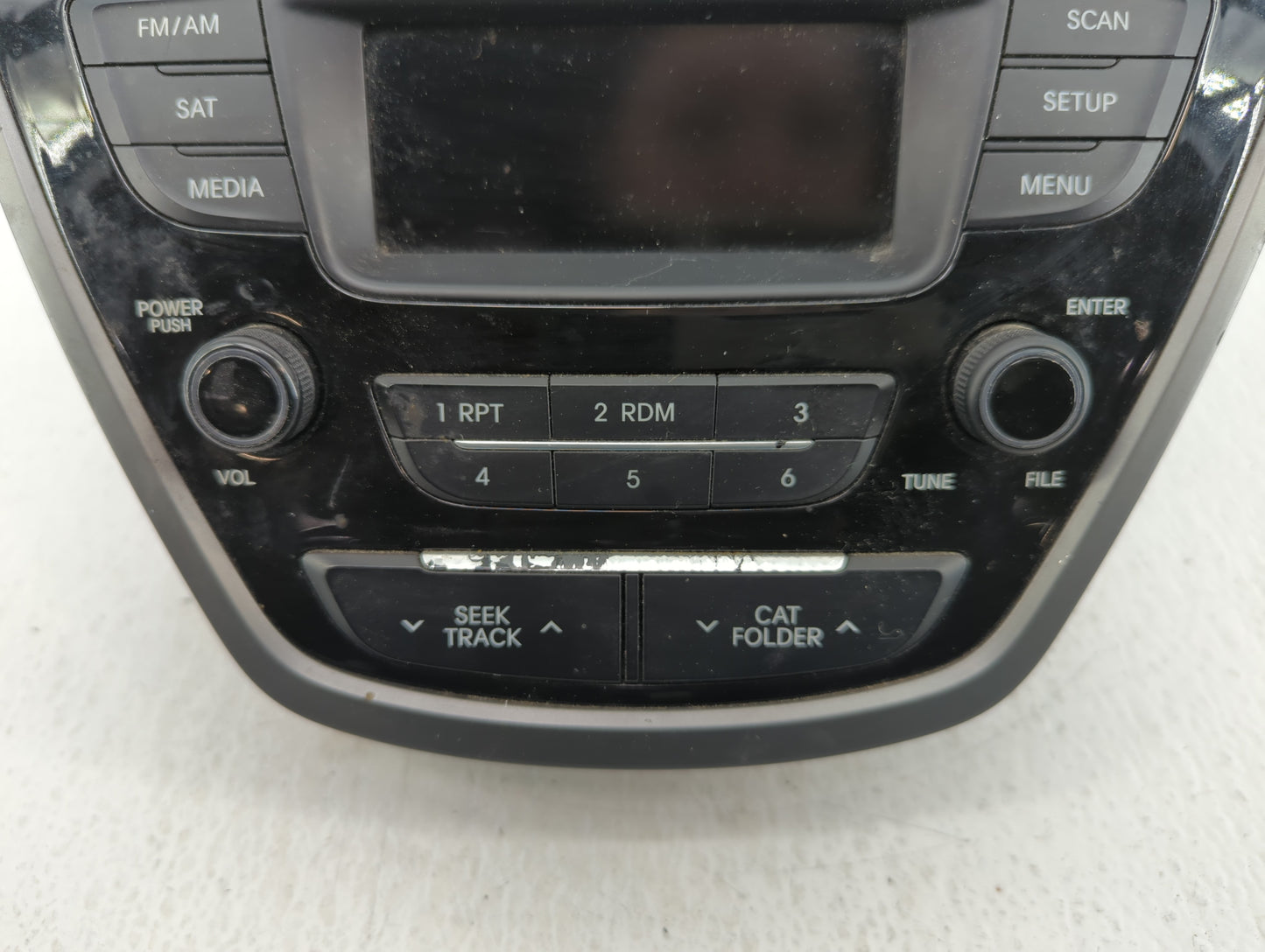 2014-2016 Hyundai Elantra Radio AM FM Cd Player Receiver Replacement P/N:96170-3X156GU Fits Fits 2014 2015 2016 OEM Used Aut