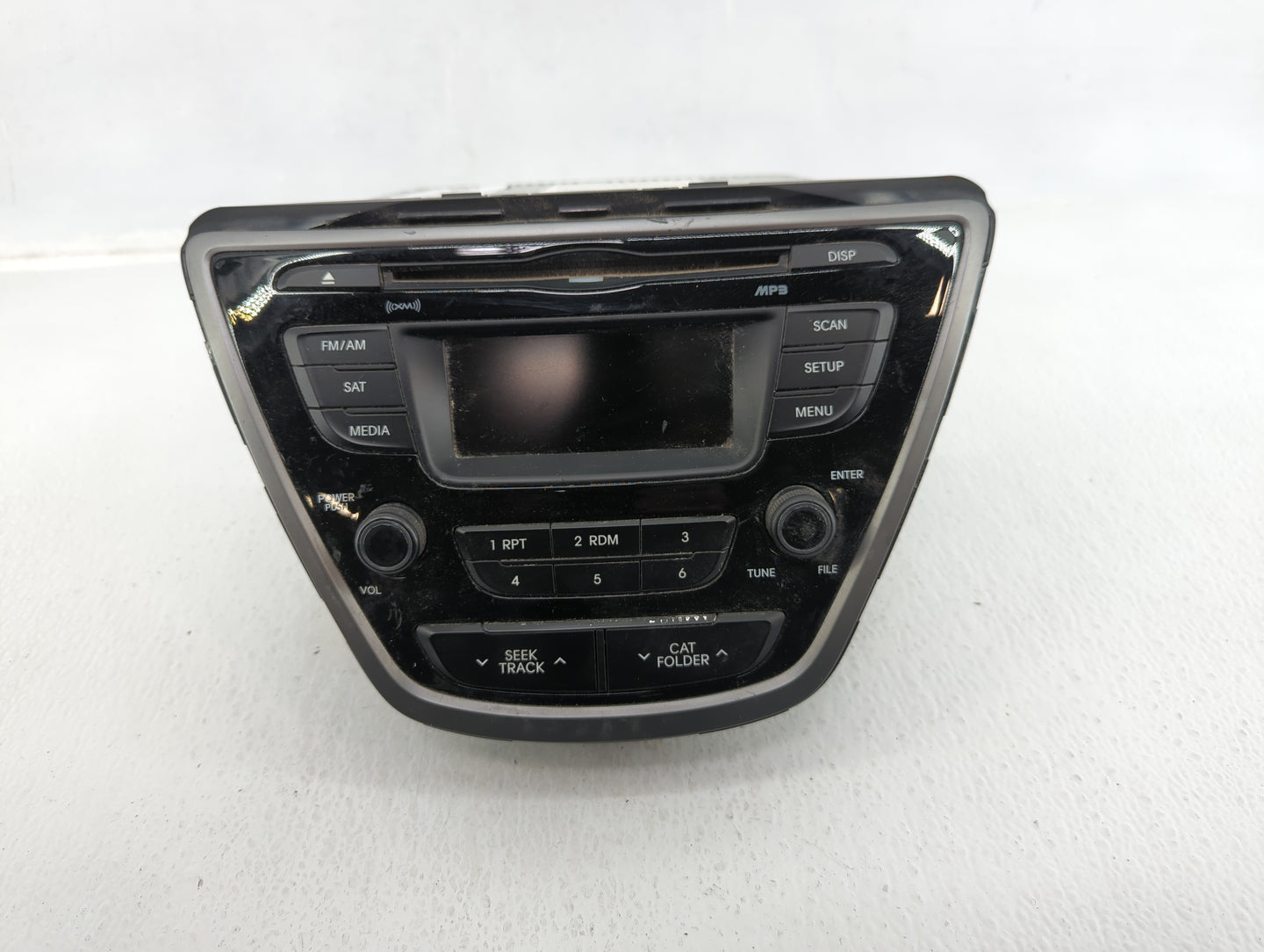 2014-2015 Hyundai Elantra Radio AM FM Cd Player Receiver Replacement P/N:96170-3X156GU Fits Fits 2014 2015 OEM Used Auto Par