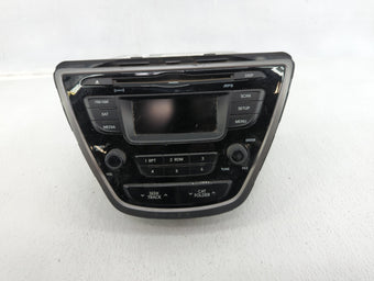 compare product 2014-2015 Hyundai Elantra Radio AM FM Cd Player Receiver Replacement P/N:96170-3X156GU Fits Fits 2014 2015 OEM Used Auto Parts