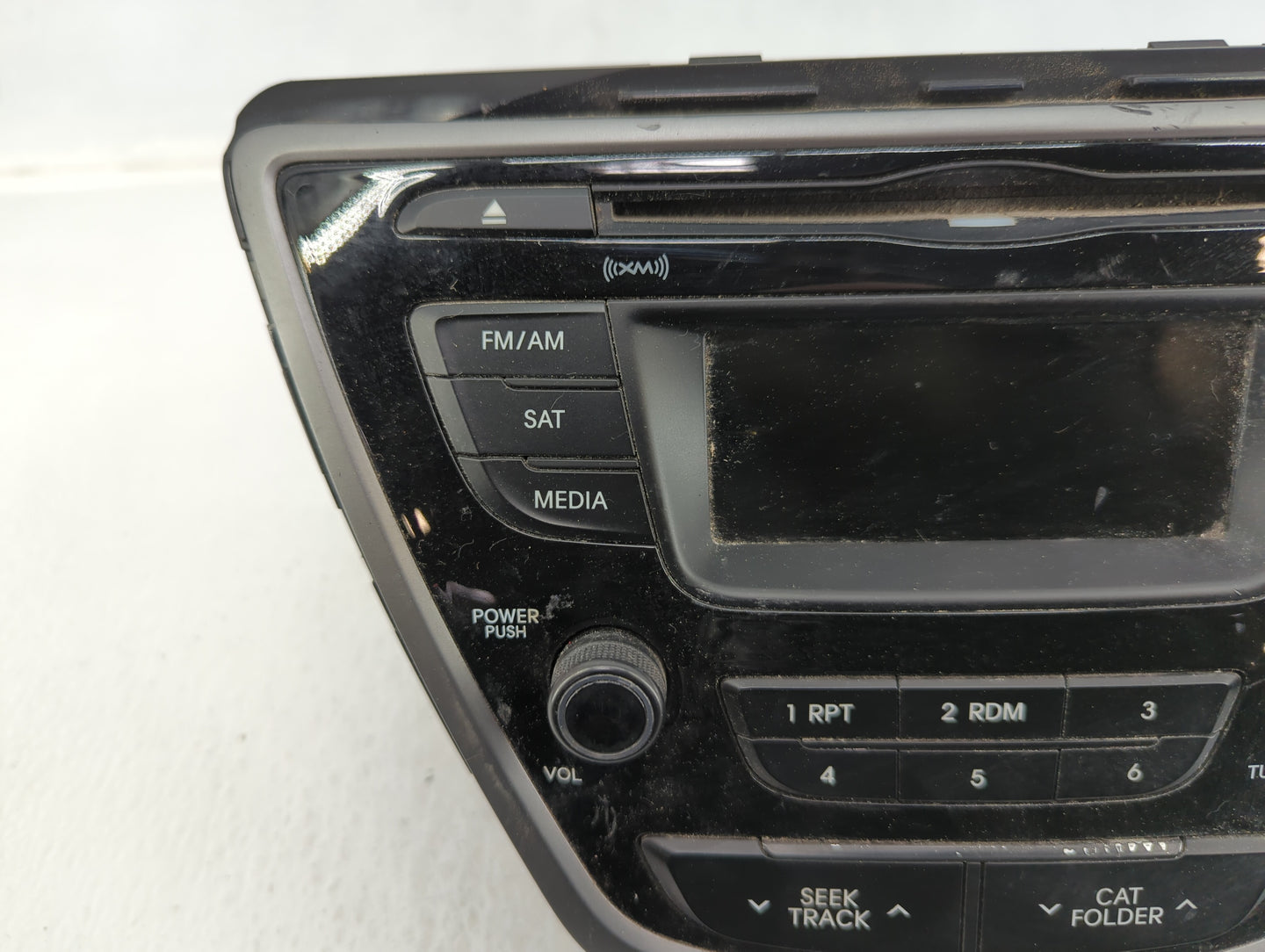 2014-2015 Hyundai Elantra Radio AM FM Cd Player Receiver Replacement P/N:96170-3X156GU Fits Fits 2014 2015 OEM Used Auto Par