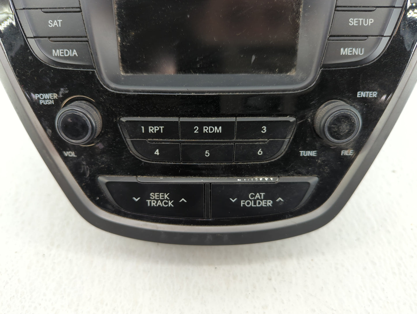 2014-2015 Hyundai Elantra Radio AM FM Cd Player Receiver Replacement P/N:96170-3X156GU Fits Fits 2014 2015 OEM Used Auto Par