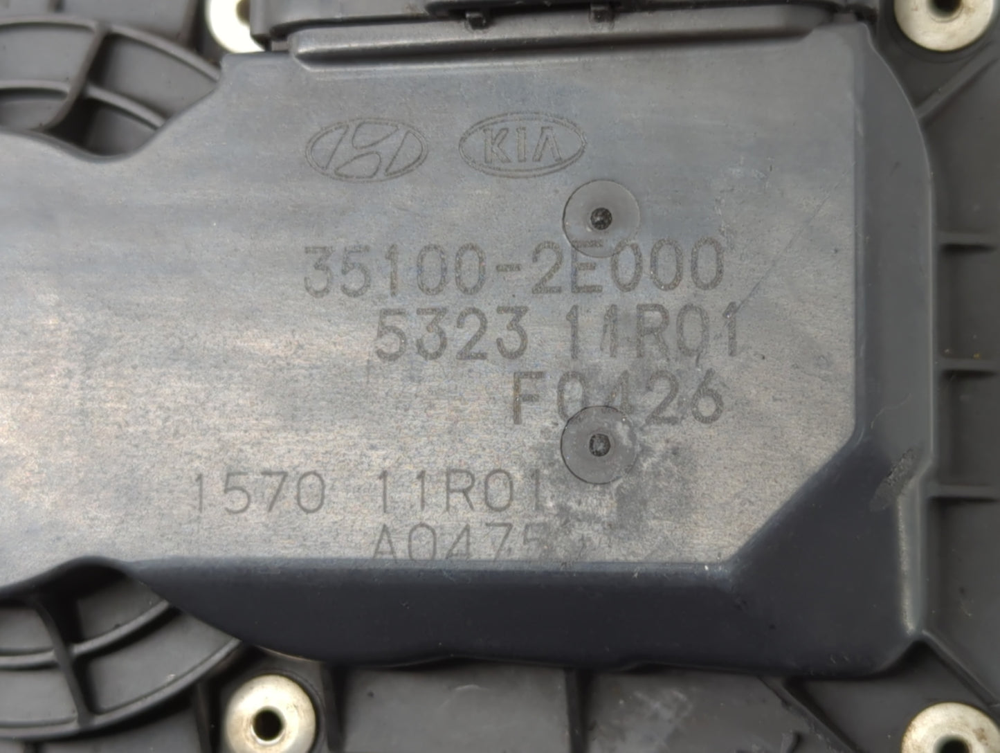 2011-2020 Hyundai Elantra Throttle Body P/N:35100-2E000 Fits Fits 2011 2012 2013 2014 2015 2016 2017 2018 2019 2020 2021 OEM