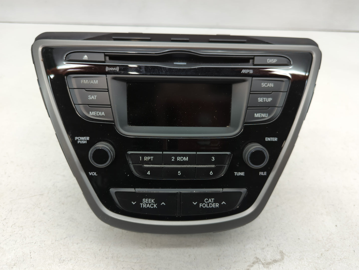 2014-2016 Hyundai Elantra Radio AM FM Cd Player Receiver Replacement P/N:96170-3X156GU Fits Fits 2014 2015 2016 OEM Used Aut