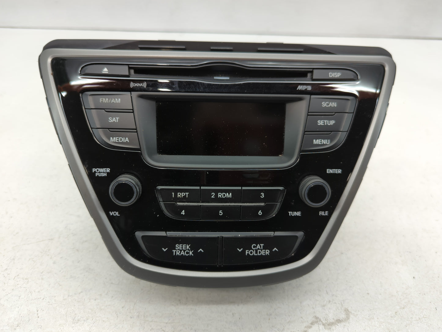 2014-2016 Hyundai Elantra Radio AM FM Cd Player Receiver Replacement P/N:96170-3X156GU Fits Fits 2014 2015 2016 OEM Used Aut