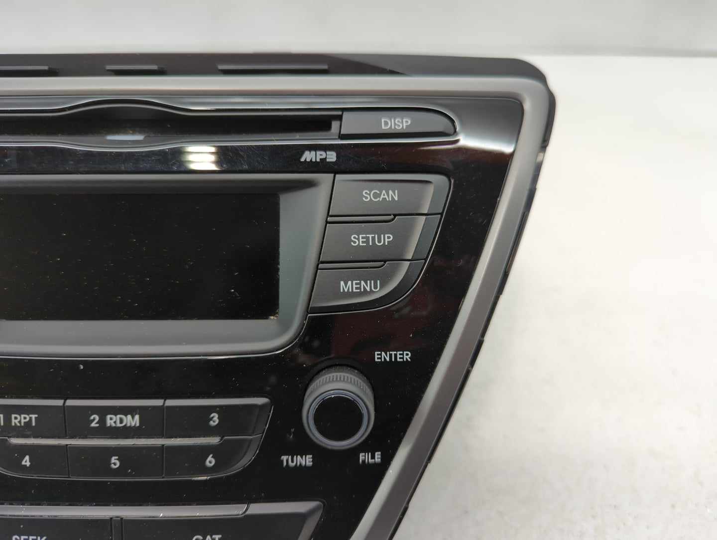 2014-2016 Hyundai Elantra Radio AM FM Cd Player Receiver Replacement P/N:96170-3X156GU Fits Fits 2014 2015 2016 OEM Used Aut