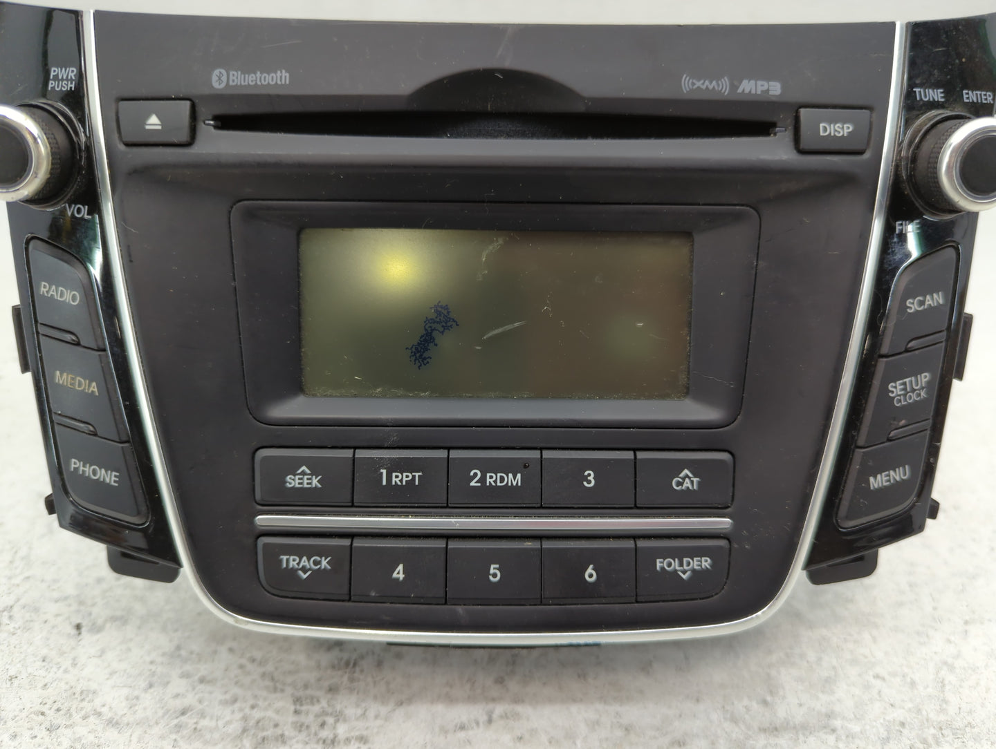 Hyundai Elantra Am Fm Cd Player Radio Receiver - Oemusedautoparts1.com