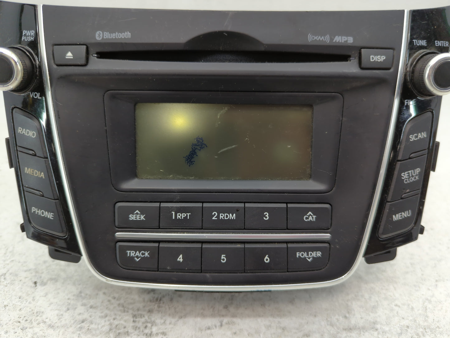 Hyundai Elantra Am Fm Cd Player Radio Receiver - Oemusedautoparts1.com