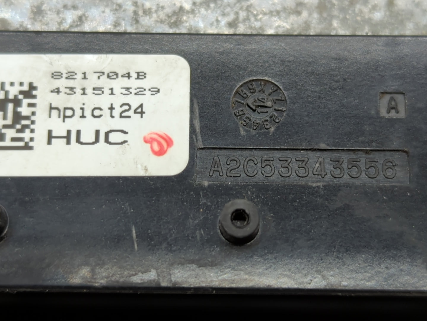 2014-2016 Hyundai Elantra PCM Engine Control Computer ECU ECM PCU OEM P/N:821704B A2C53343556 Fits Fits 2014 2015 2016 OEM U